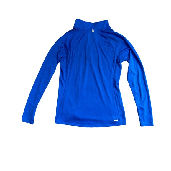 NWOT Woman’s Danskin Now Size Small Bright Blue Athletic Top - Picture 2 of 2